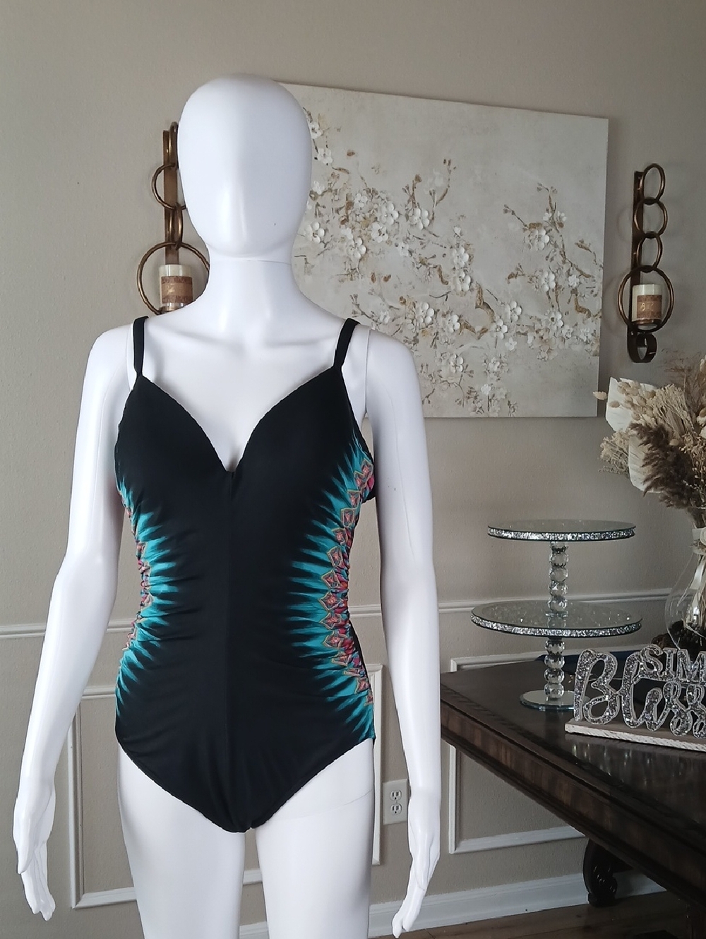 Miraclesuit Nepali Women’s Slimming Tummy Control  One-Piece Swimsuit Size 6 - Picture 11 of 16